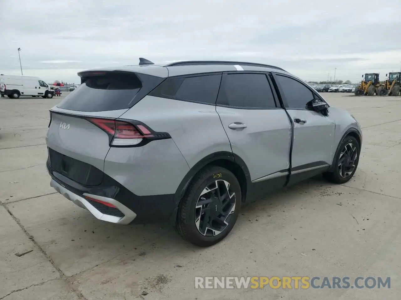 3 fotografías del automóvil dañado 5XYK53AF6PG114958 KIA SPORTAGE 2023