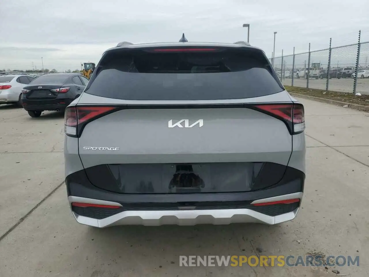 6 fotografías del automóvil dañado 5XYK53AF6PG114958 KIA SPORTAGE 2023