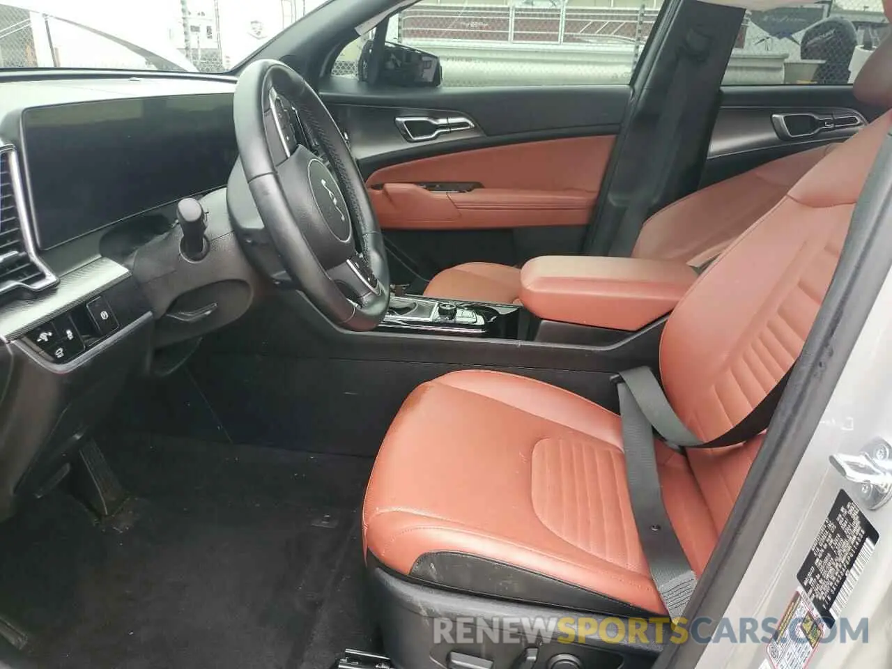 7 fotografías del automóvil dañado 5XYK53AF6PG114958 KIA SPORTAGE 2023