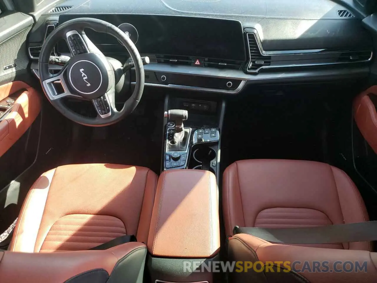 8 fotografías del automóvil dañado 5XYK53AF6PG114958 KIA SPORTAGE 2023