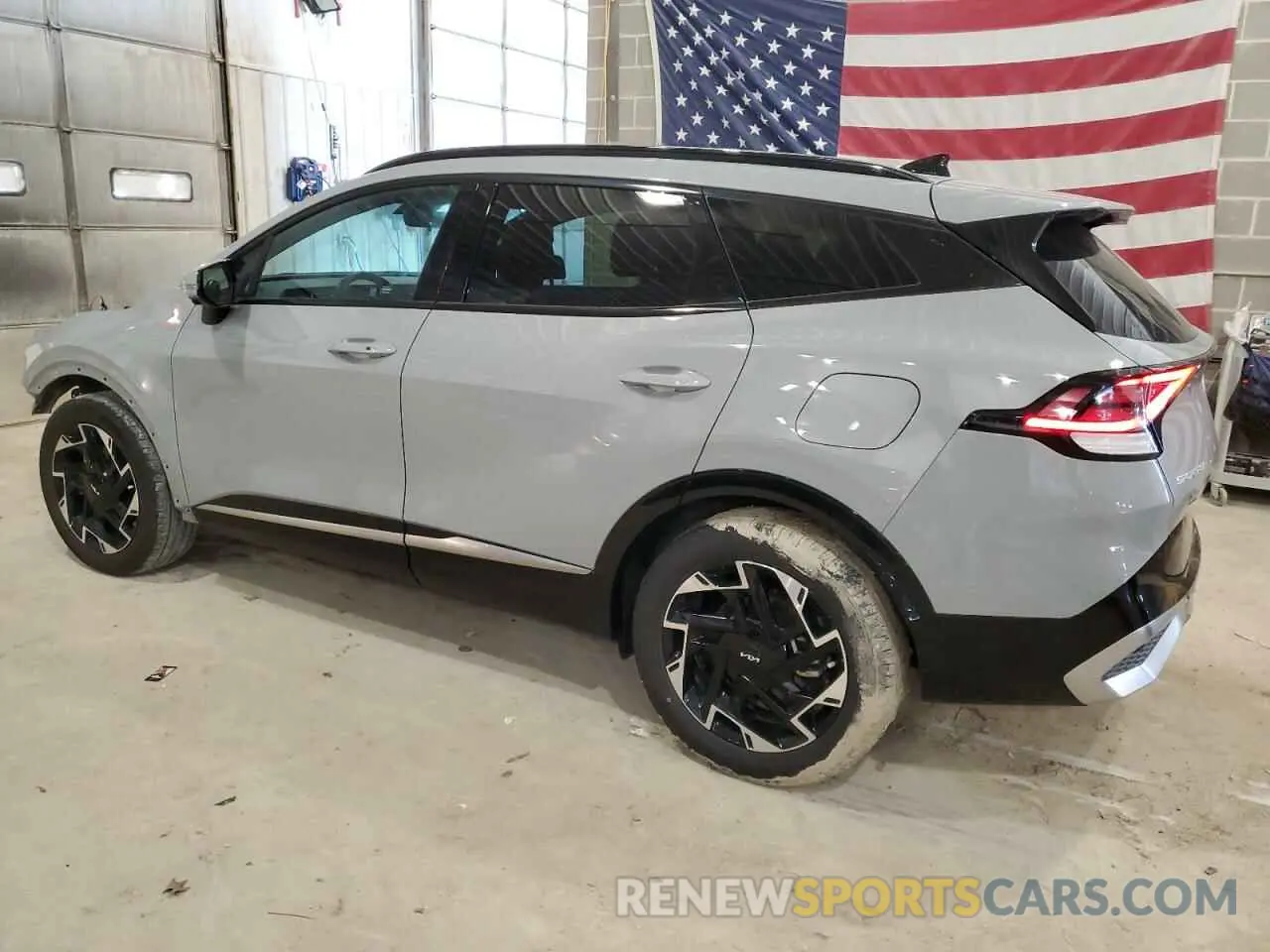 2 fotografías del automóvil dañado 5XYK53AF7PG055242 KIA SPORTAGE 2023