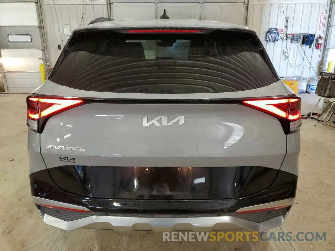 6 fotografías del automóvil dañado 5XYK53AF7PG055242 KIA SPORTAGE 2023