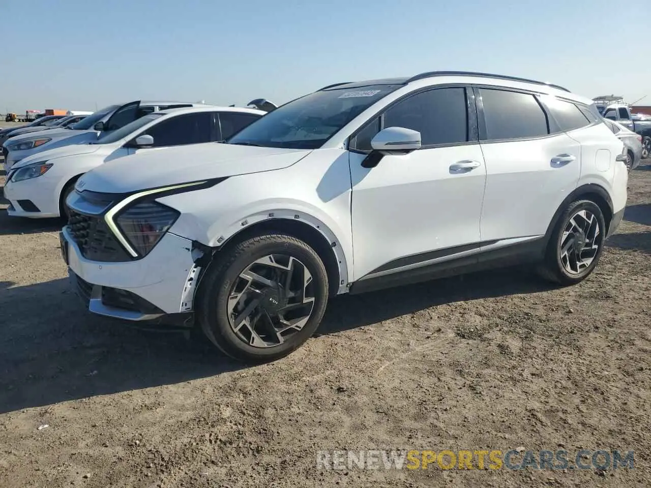 1 fotografías del automóvil dañado 5XYK53AF7PG109672 KIA SPORTAGE 2023