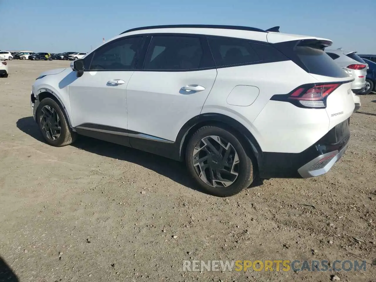 2 fotografías del automóvil dañado 5XYK53AF7PG109672 KIA SPORTAGE 2023