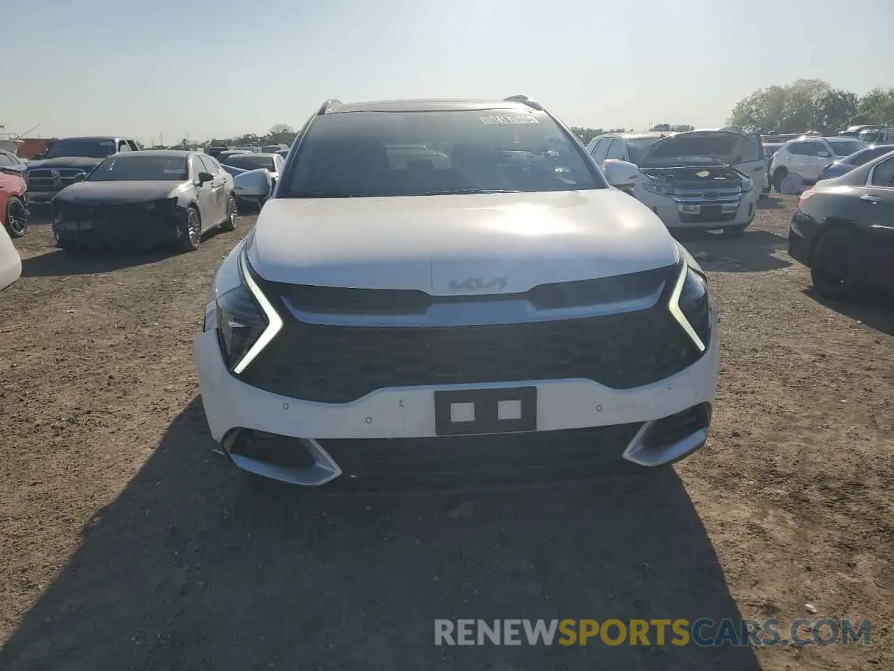 5 fotografías del automóvil dañado 5XYK53AF7PG109672 KIA SPORTAGE 2023