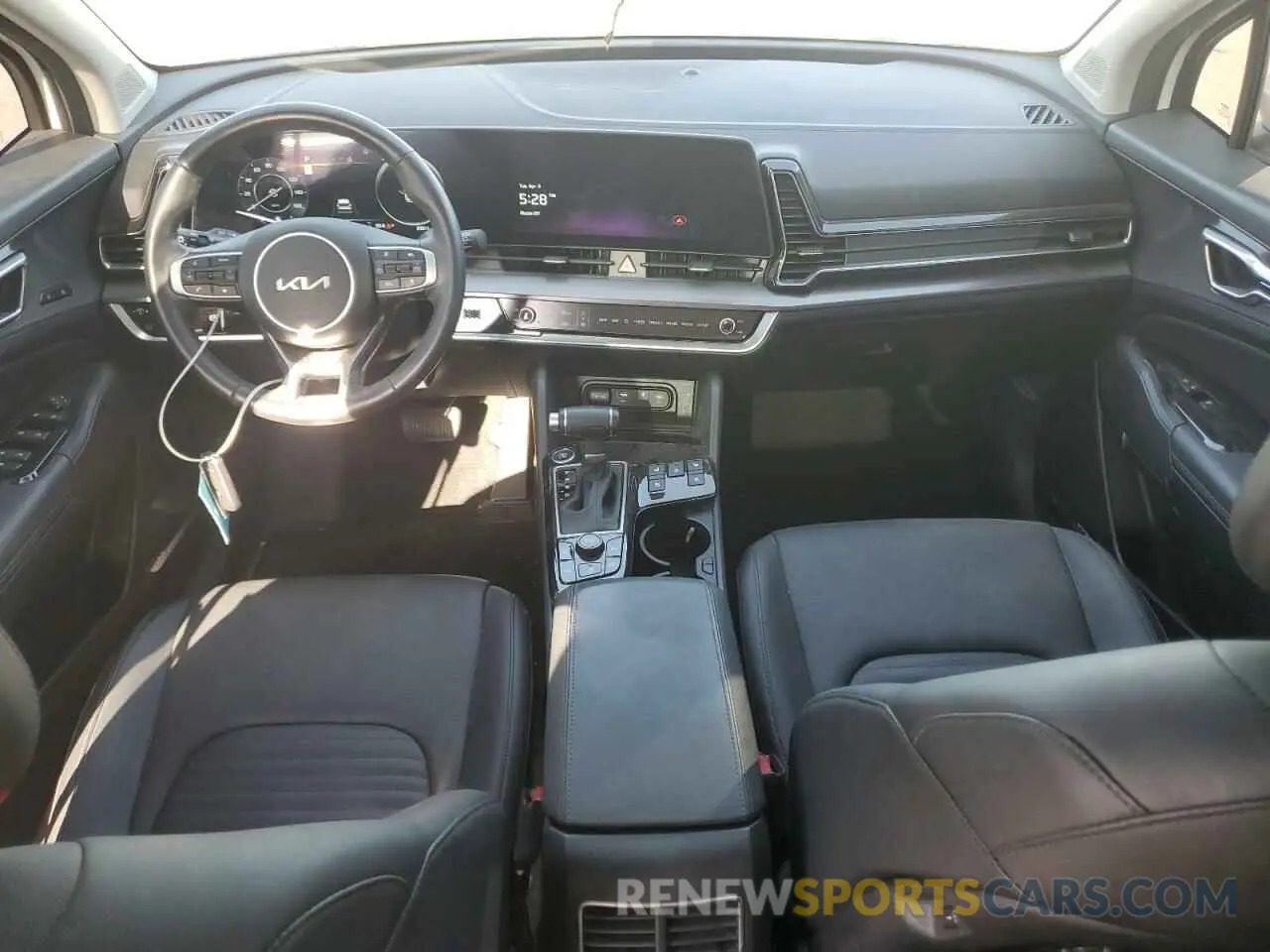 8 fotografías del automóvil dañado 5XYK53AF7PG109672 KIA SPORTAGE 2023