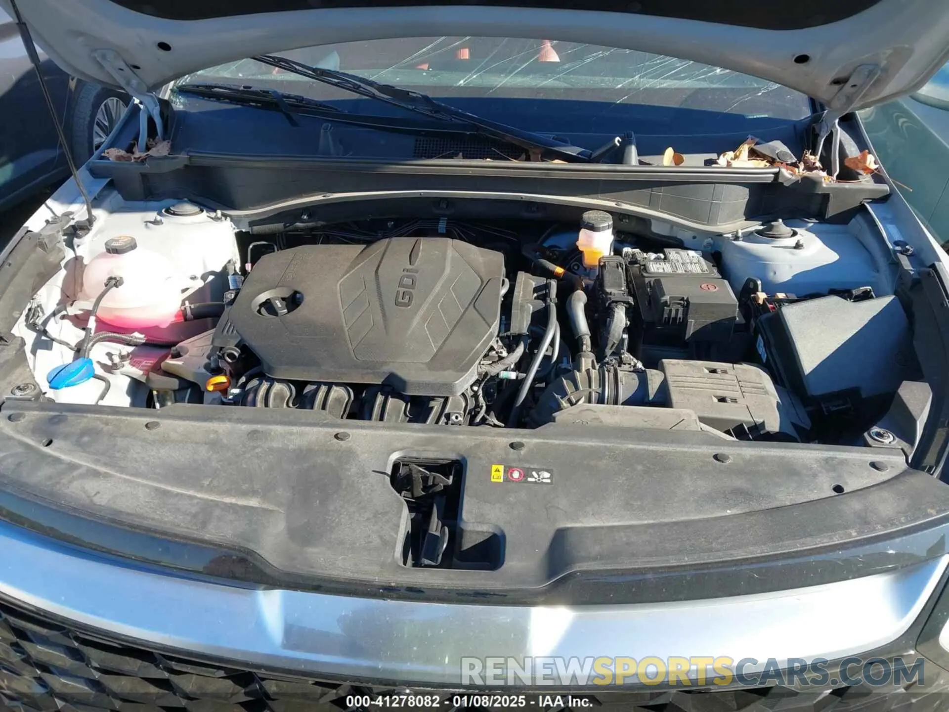 10 fotografías del automóvil dañado 5XYK53AF7PG133325 KIA SPORTAGE 2023