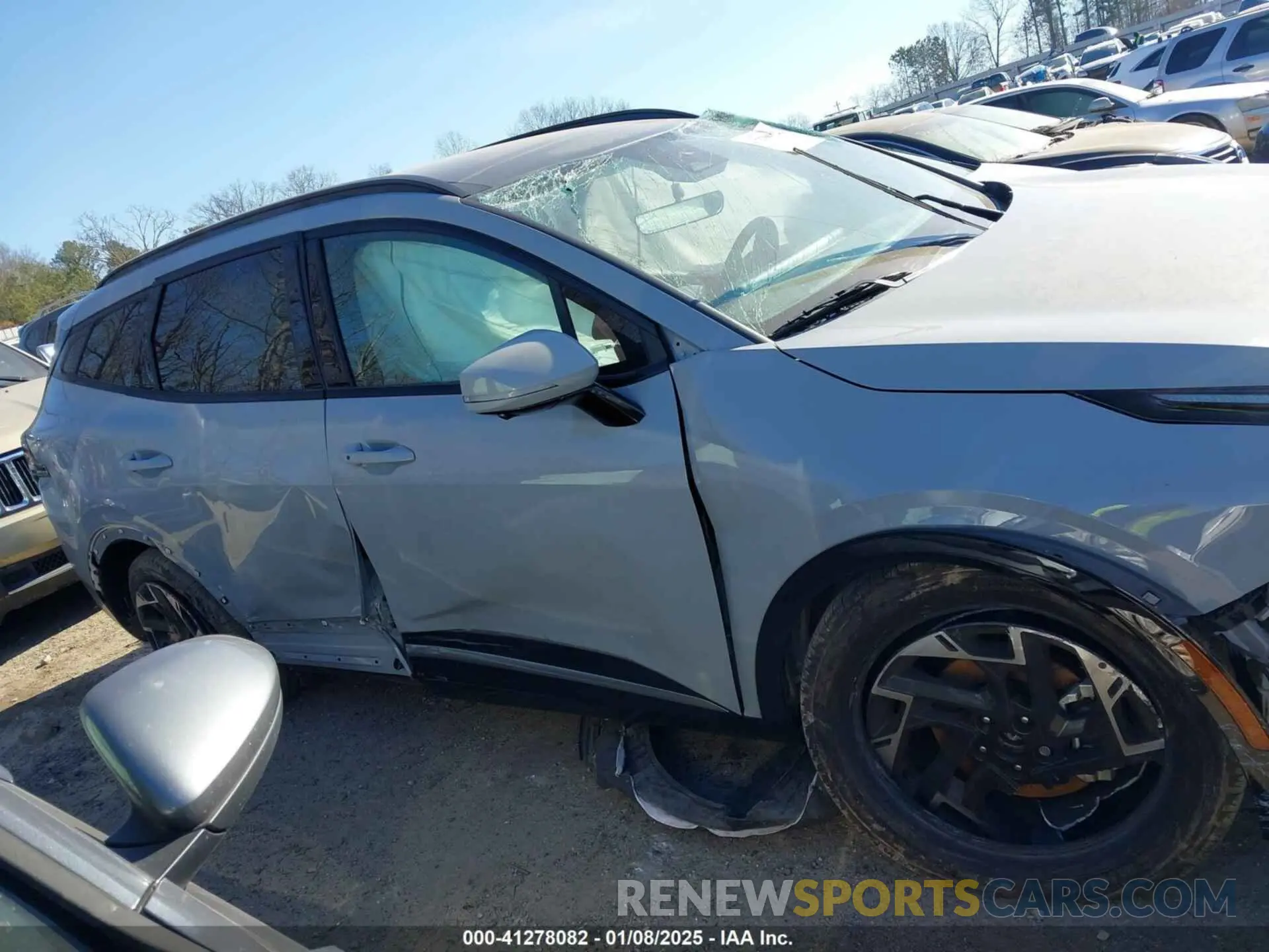 13 fotografías del automóvil dañado 5XYK53AF7PG133325 KIA SPORTAGE 2023
