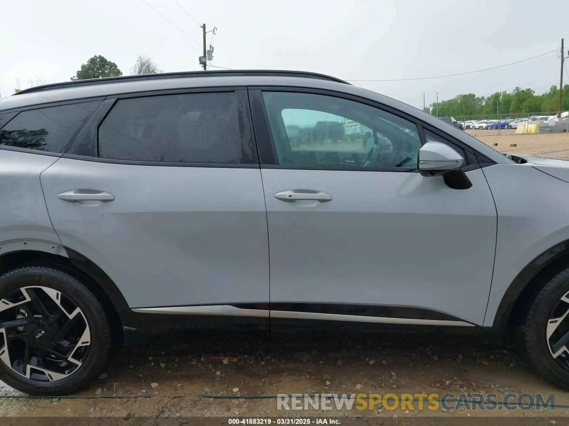 14 fotografías del automóvil dañado 5XYK53AF9PG076495 KIA SPORTAGE 2023