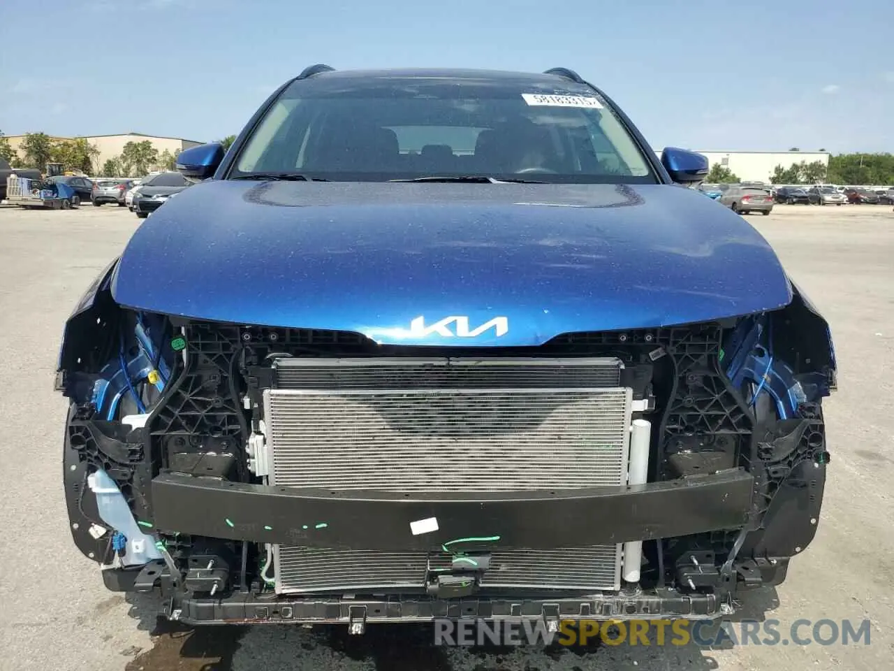 5 fotografías del automóvil dañado 5XYK53AF9PG105350 KIA SPORTAGE 2023