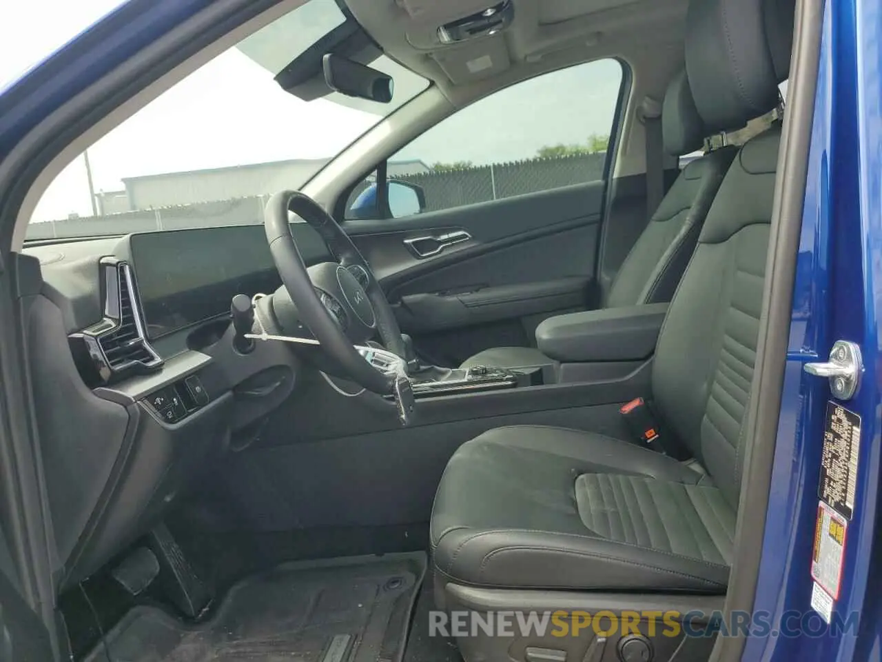 7 fotografías del automóvil dañado 5XYK53AF9PG105350 KIA SPORTAGE 2023