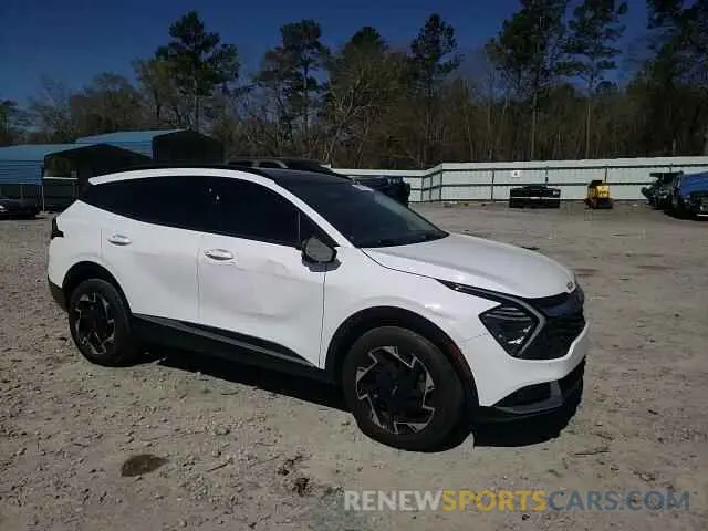 11 fotografías del automóvil dañado 5XYK5CAF1PG002293 KIA SPORTAGE 2023