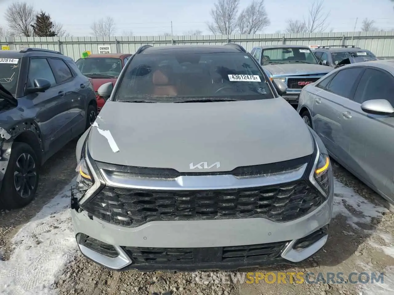 5 fotografías del automóvil dañado 5XYK5CAF3PG008922 KIA SPORTAGE 2023
