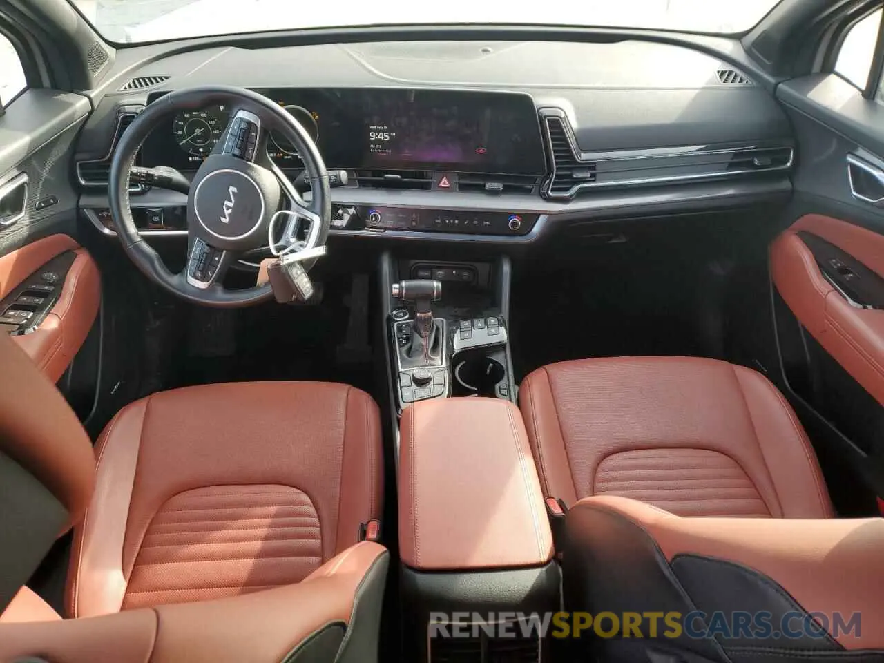 8 fotografías del automóvil dañado 5XYK5CAF3PG008922 KIA SPORTAGE 2023