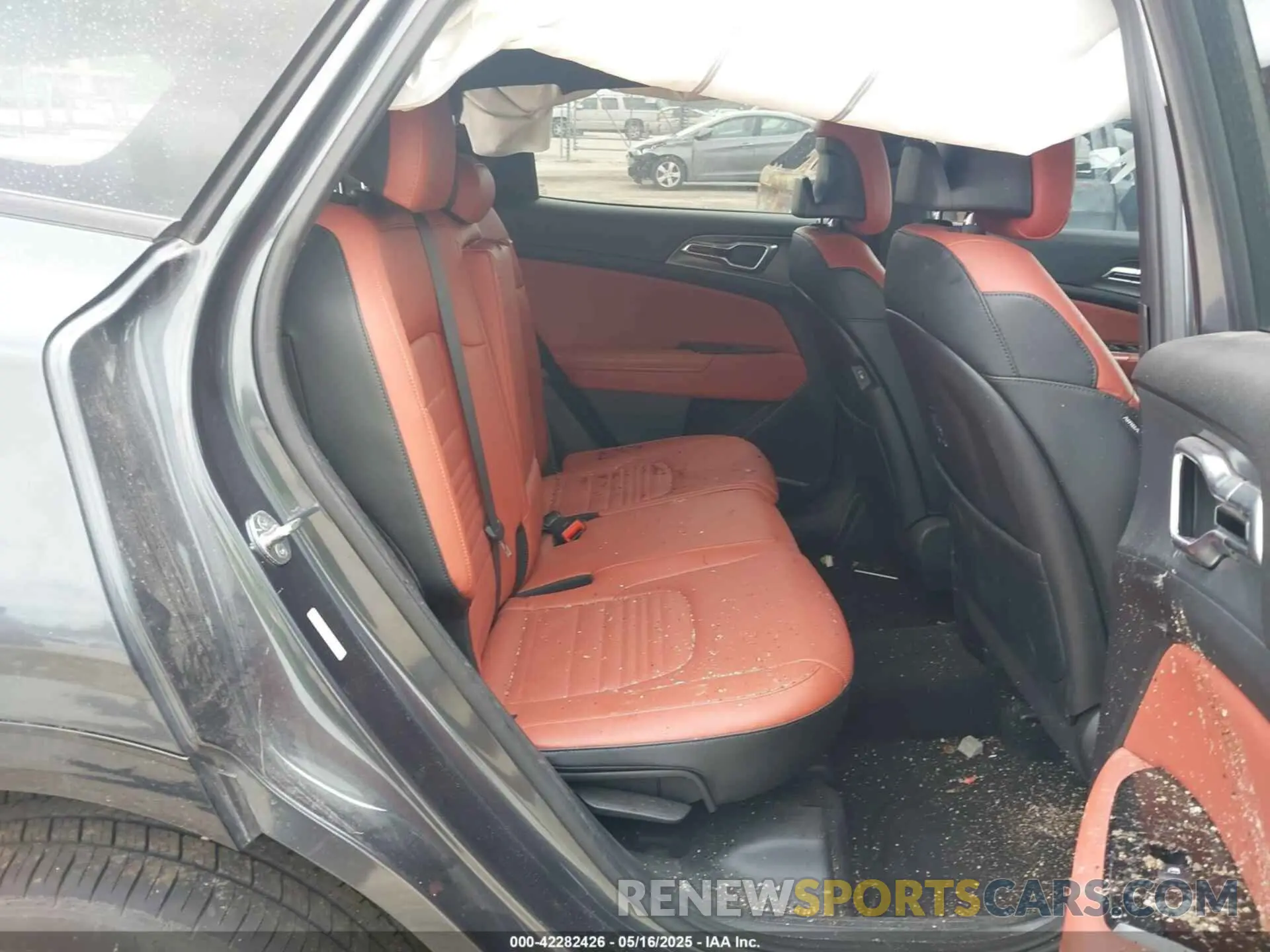 8 fotografías del automóvil dañado 5XYK5CAF5PG041307 KIA SPORTAGE 2023