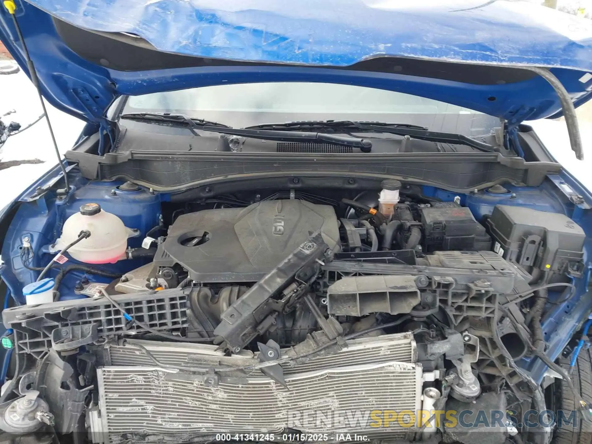 10 fotografías del automóvil dañado 5XYK5CAF6PG003066 KIA SPORTAGE 2023