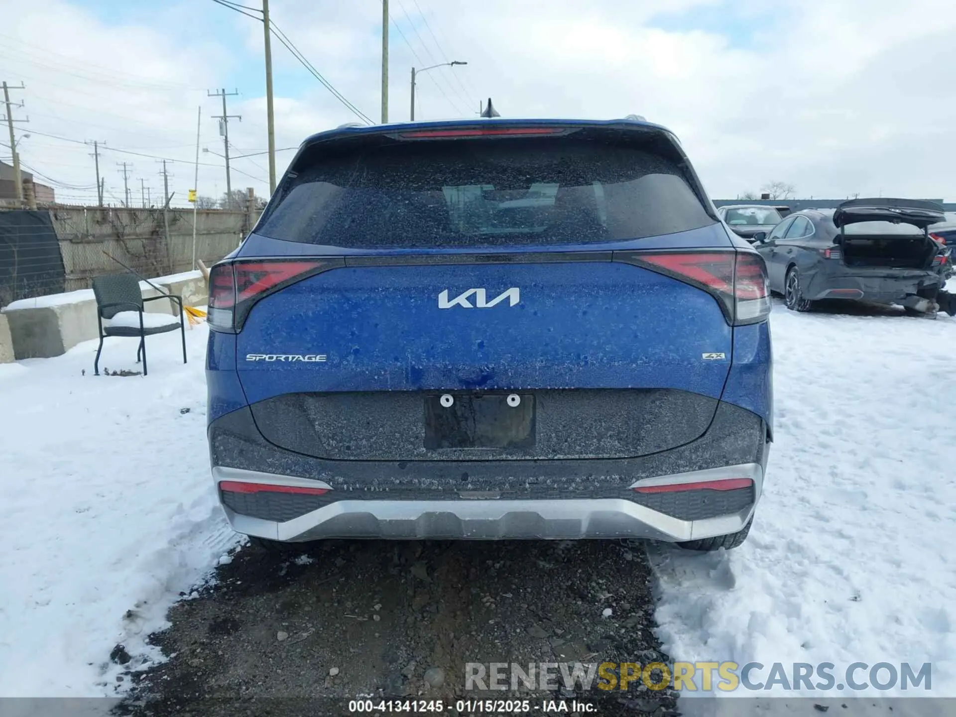 16 fotografías del automóvil dañado 5XYK5CAF6PG003066 KIA SPORTAGE 2023