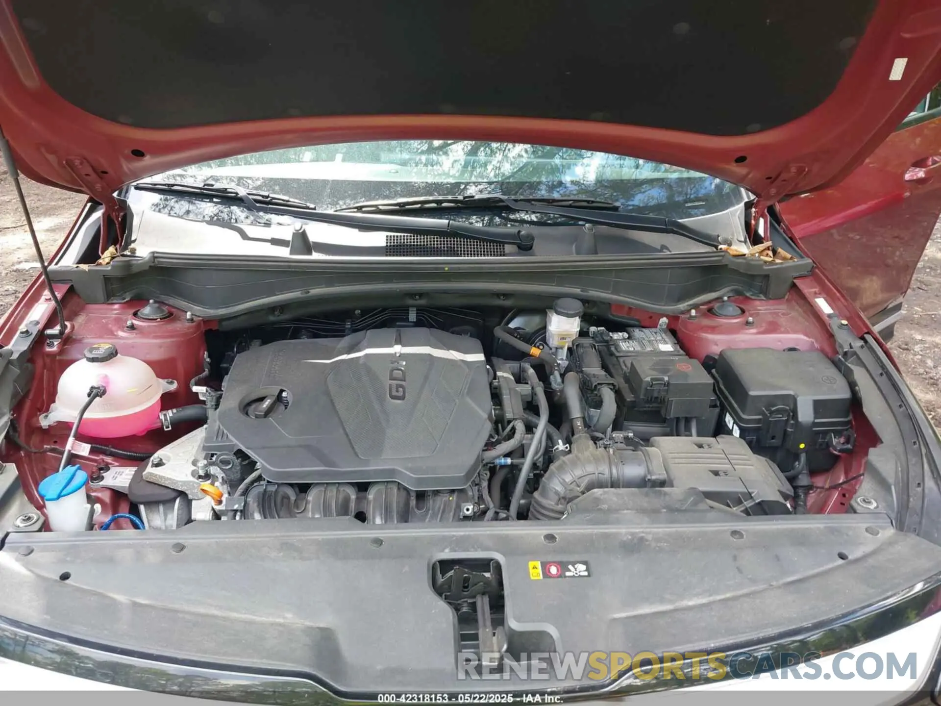 10 fotografías del automóvil dañado 5XYK5CAF7PG077970 KIA SPORTAGE 2023