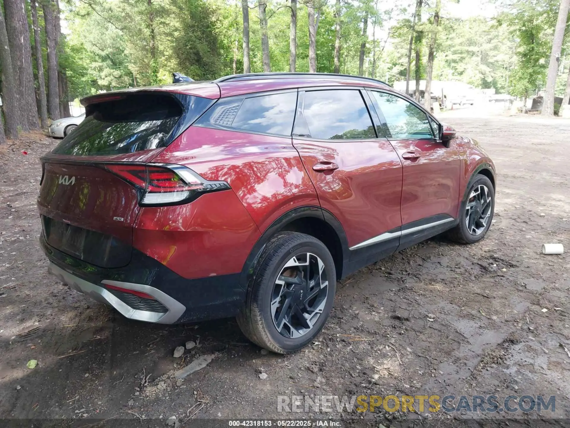 4 fotografías del automóvil dañado 5XYK5CAF7PG077970 KIA SPORTAGE 2023