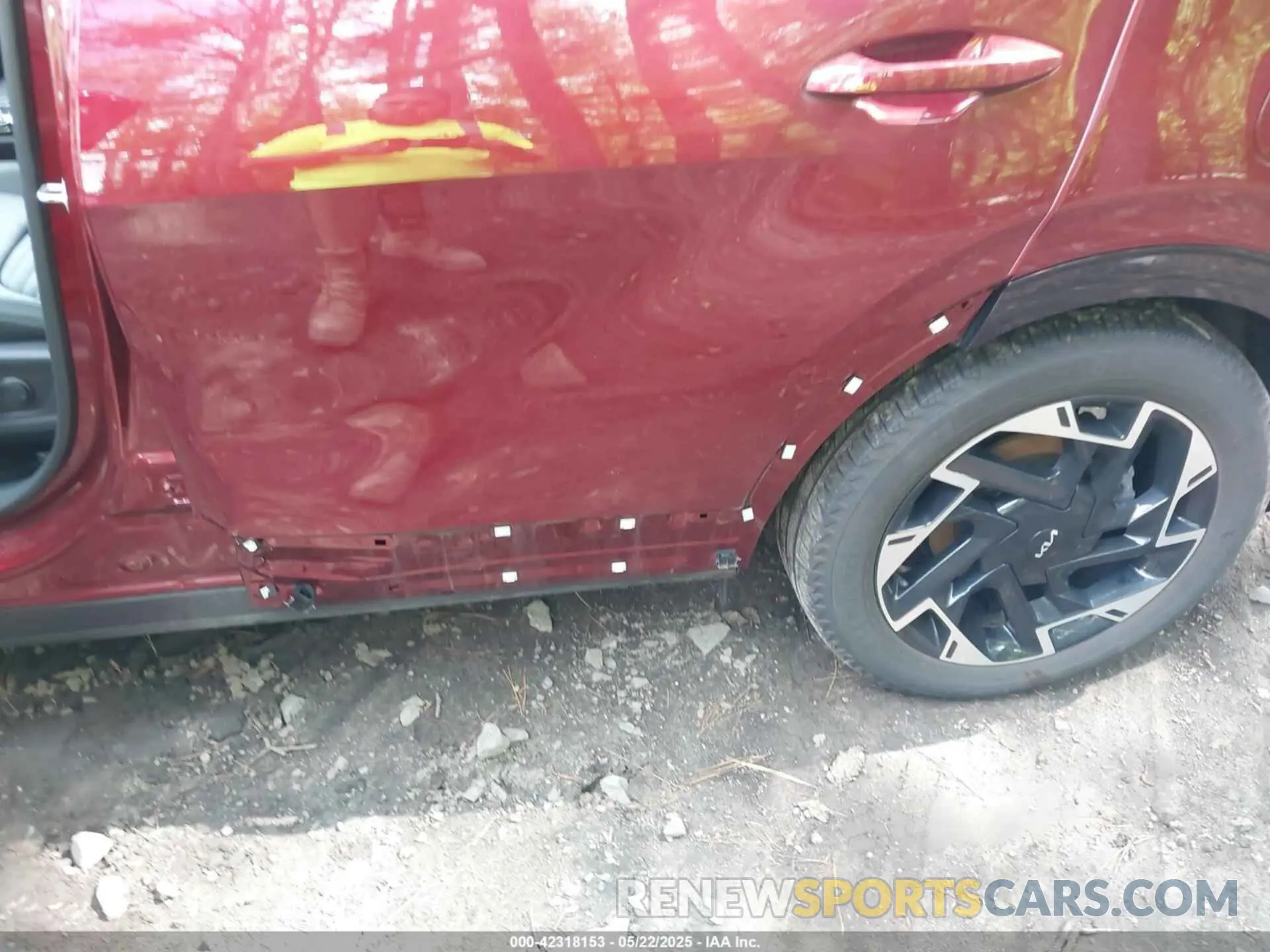 6 fotografías del automóvil dañado 5XYK5CAF7PG077970 KIA SPORTAGE 2023