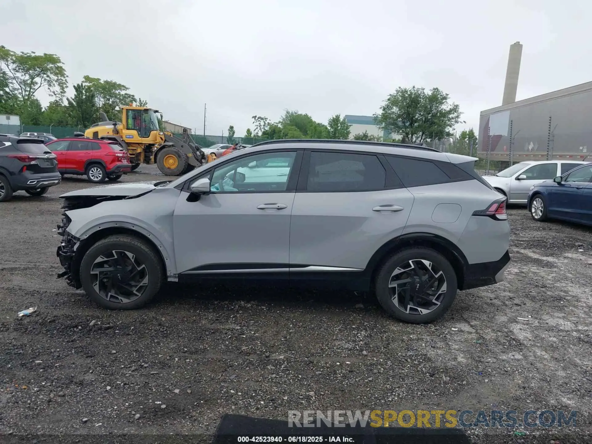 14 fotografías del automóvil dañado 5XYK5CAFXPG009260 KIA SPORTAGE 2023