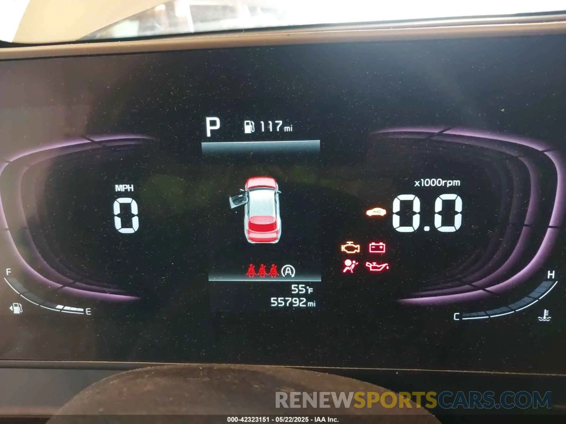 7 fotografías del automóvil dañado 5XYK6CAF0PG002735 KIA SPORTAGE 2023