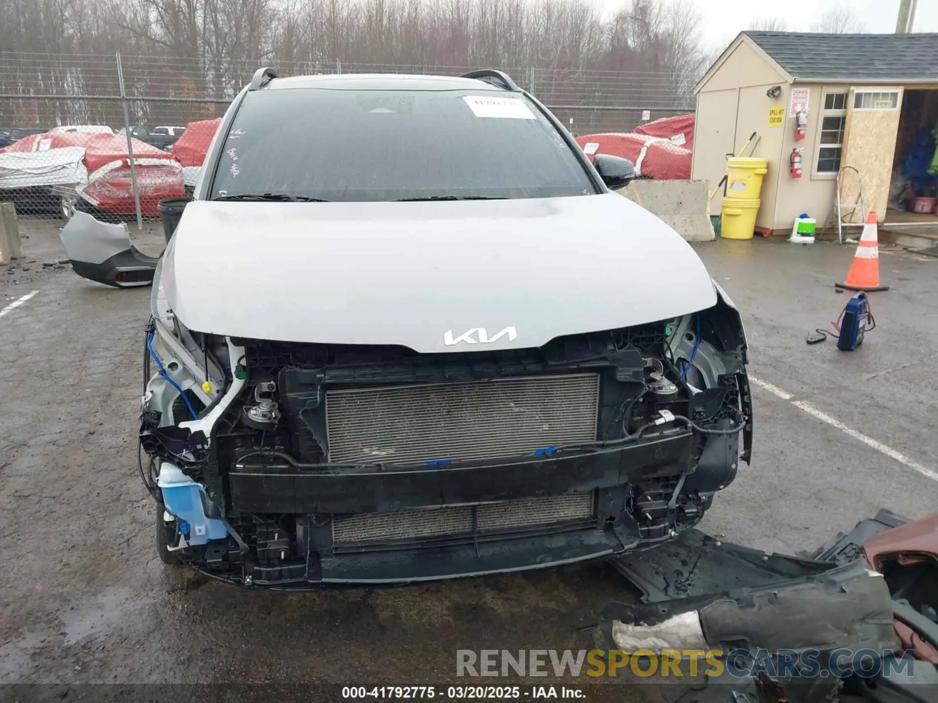 13 fotografías del automóvil dañado 5XYK6CAF0PG084899 KIA SPORTAGE 2023