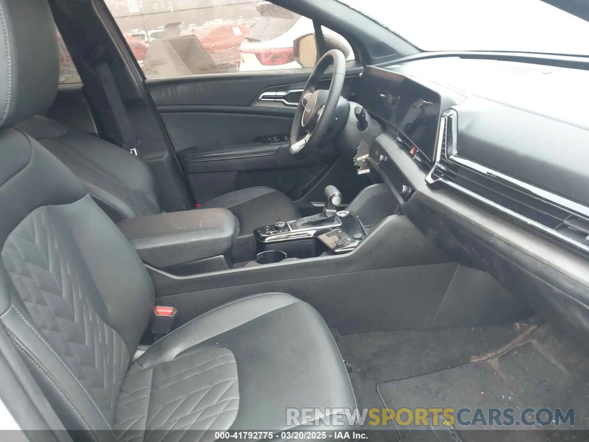 5 fotografías del automóvil dañado 5XYK6CAF0PG084899 KIA SPORTAGE 2023