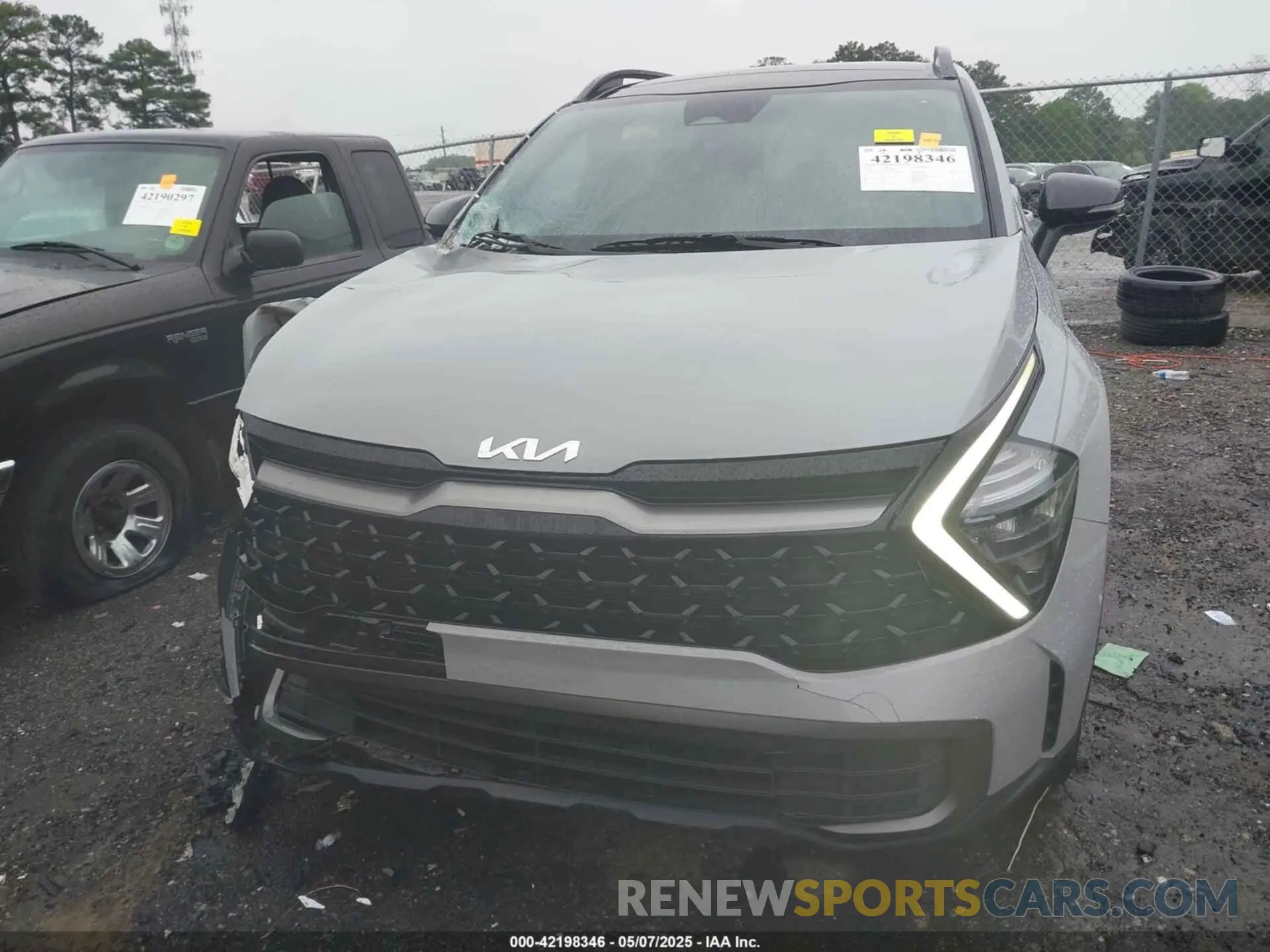 12 fotografías del automóvil dañado 5XYK6CAF0PG109879 KIA SPORTAGE 2023