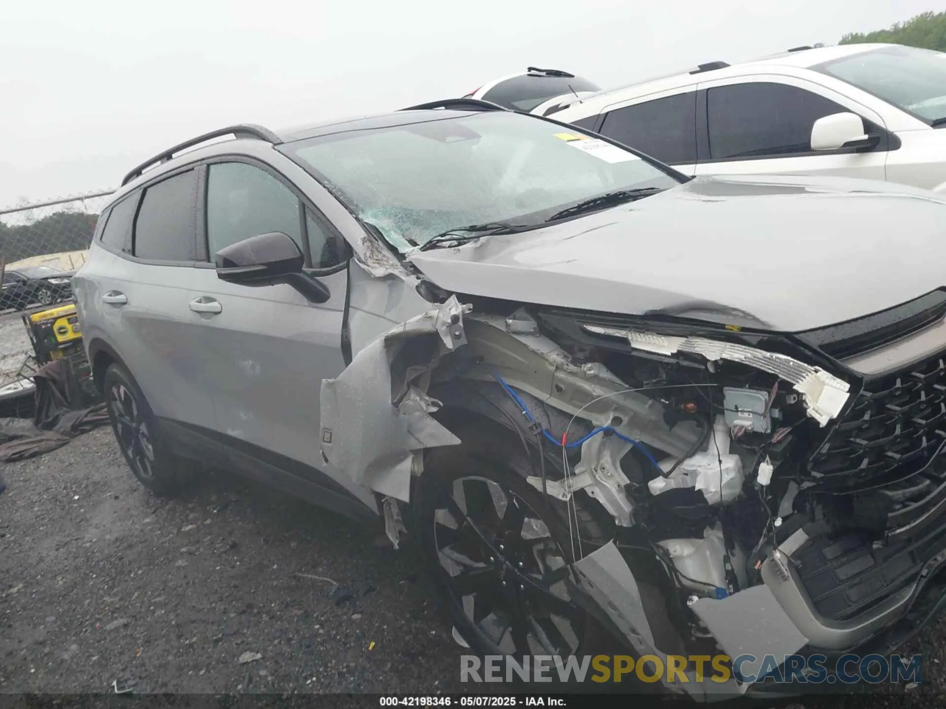 13 fotografías del automóvil dañado 5XYK6CAF0PG109879 KIA SPORTAGE 2023
