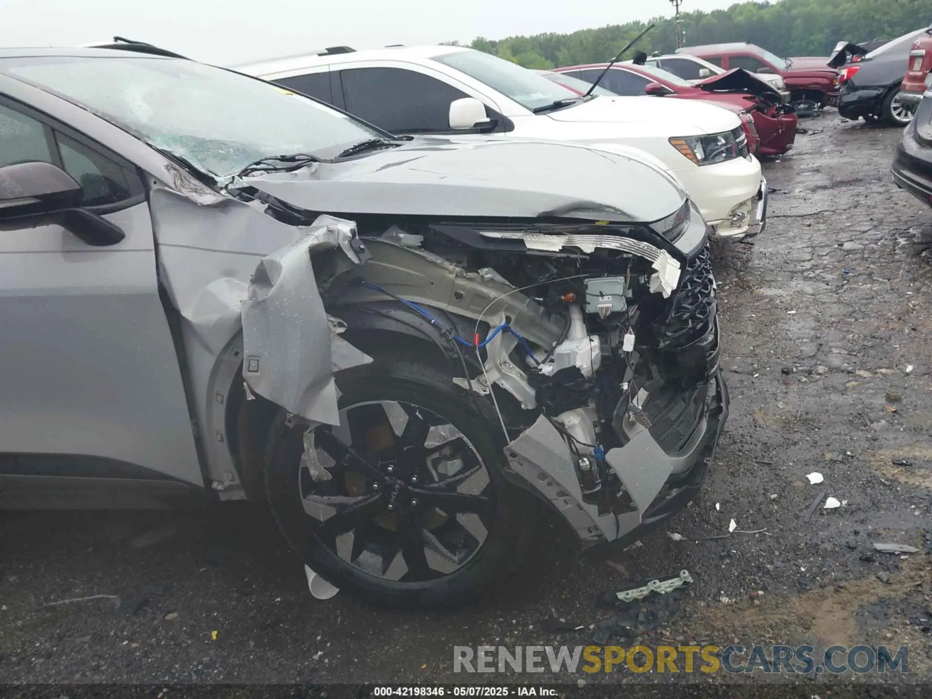 6 fotografías del automóvil dañado 5XYK6CAF0PG109879 KIA SPORTAGE 2023