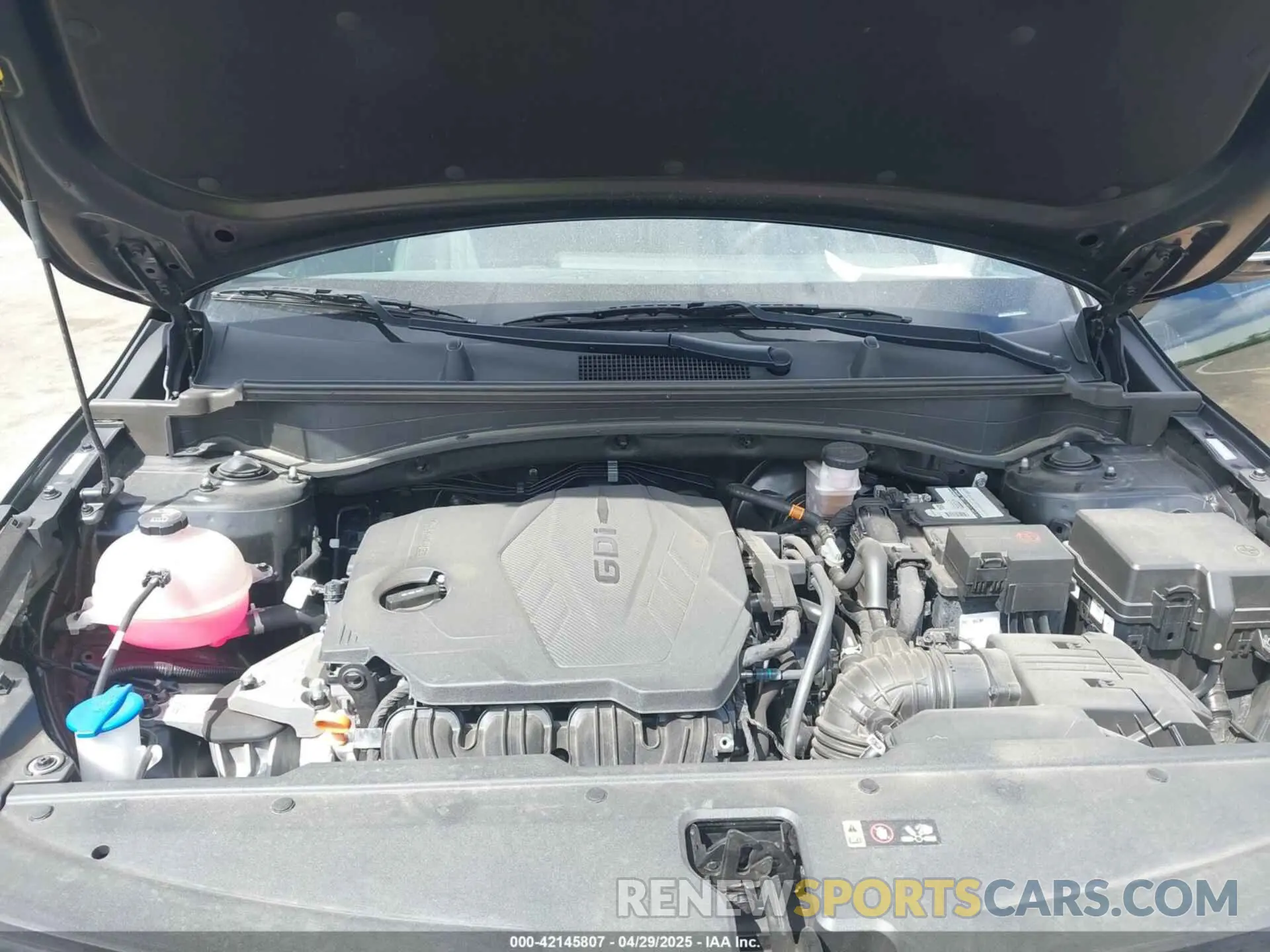 10 fotografías del automóvil dañado 5XYK6CAF1PG004543 KIA SPORTAGE 2023