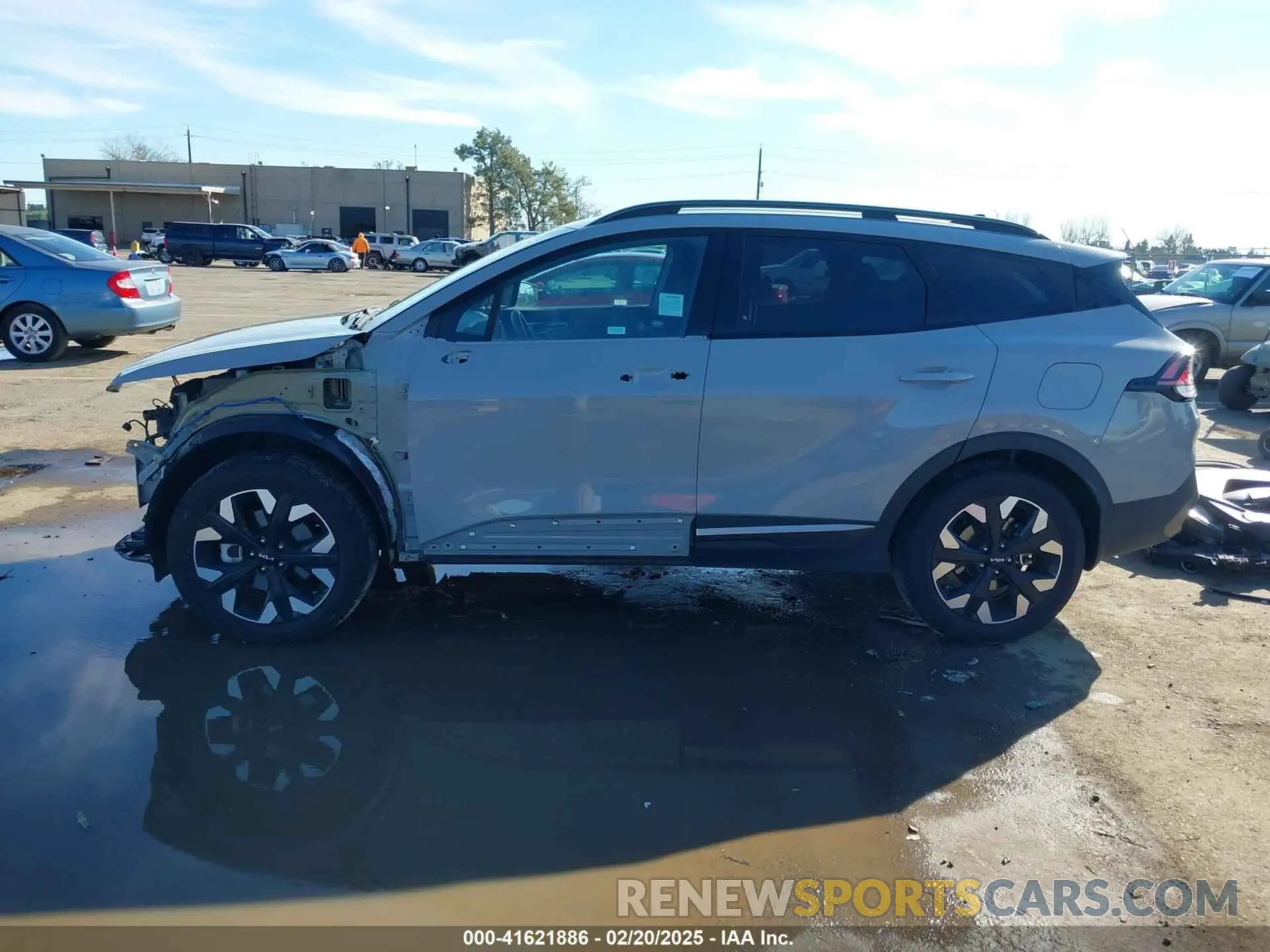 15 fotografías del automóvil dañado 5XYK6CAF1PG035307 KIA SPORTAGE 2023