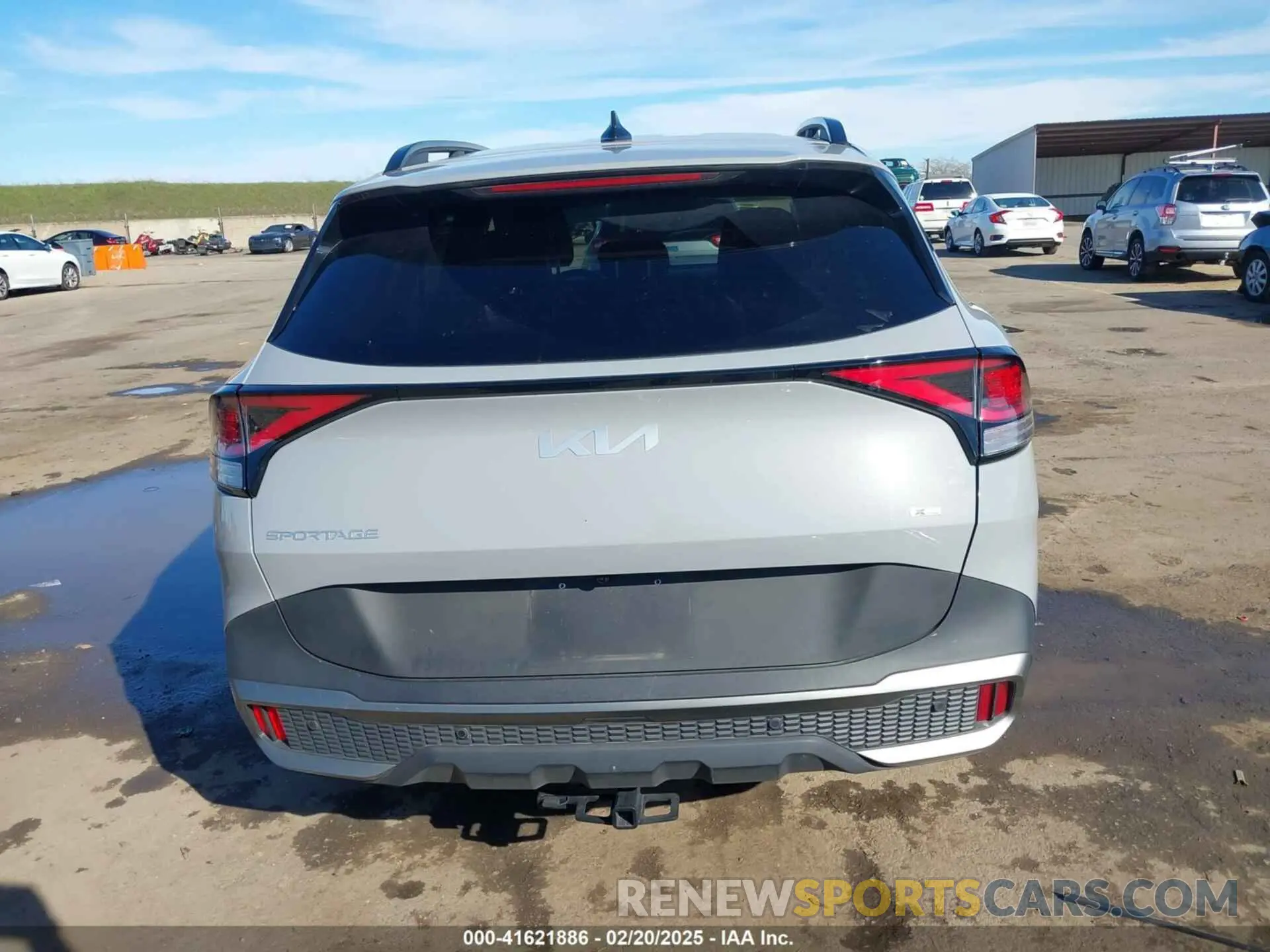 17 fotografías del automóvil dañado 5XYK6CAF1PG035307 KIA SPORTAGE 2023