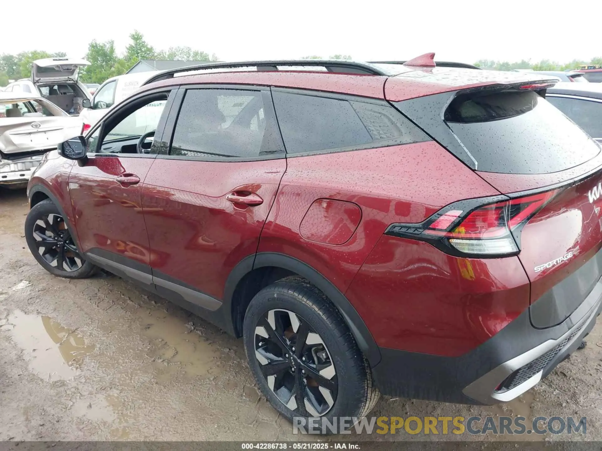 15 fotografías del automóvil dañado 5XYK6CAF1PG062491 KIA SPORTAGE 2023