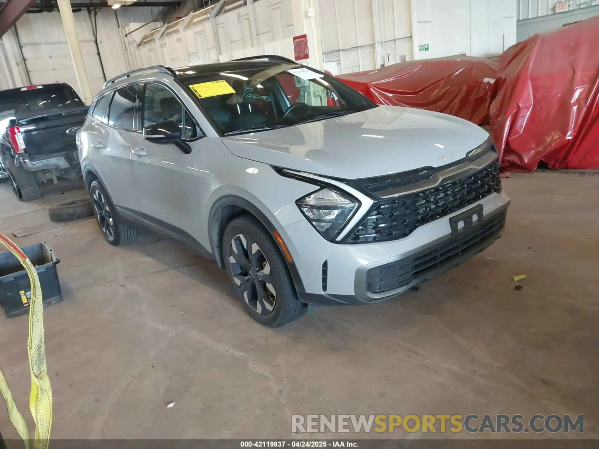 1 fotografías del automóvil dañado 5XYK6CAF1PG064757 KIA SPORTAGE 2023