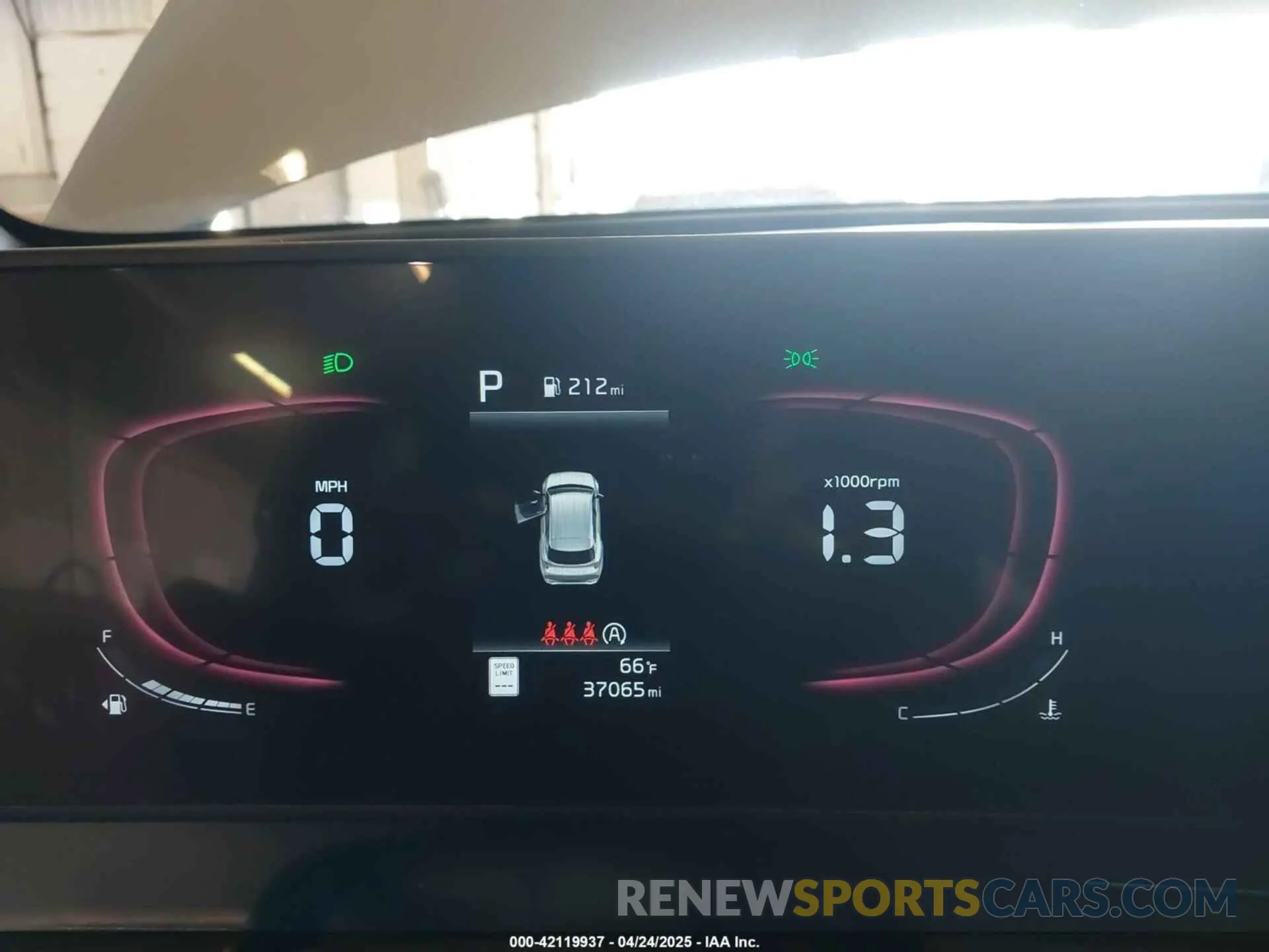 7 fotografías del automóvil dañado 5XYK6CAF1PG064757 KIA SPORTAGE 2023