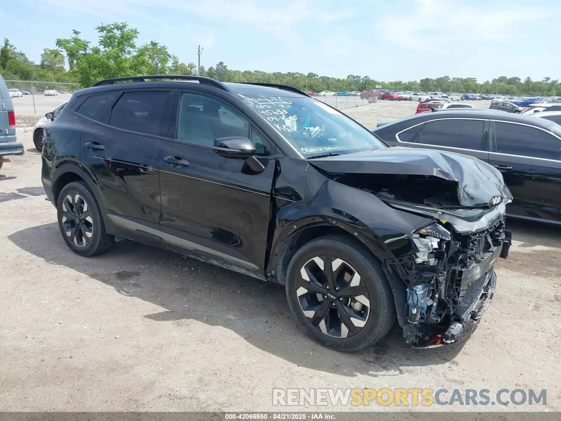 1 fotografías del automóvil dañado 5XYK6CAF2PG080773 KIA SPORTAGE 2023