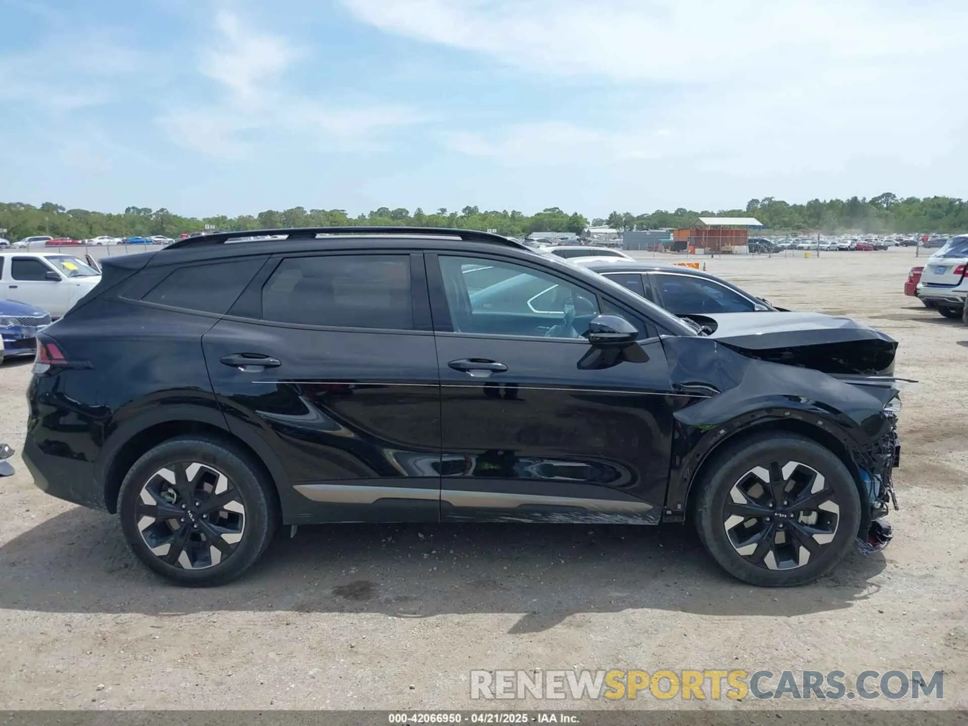 13 fotografías del automóvil dañado 5XYK6CAF2PG080773 KIA SPORTAGE 2023