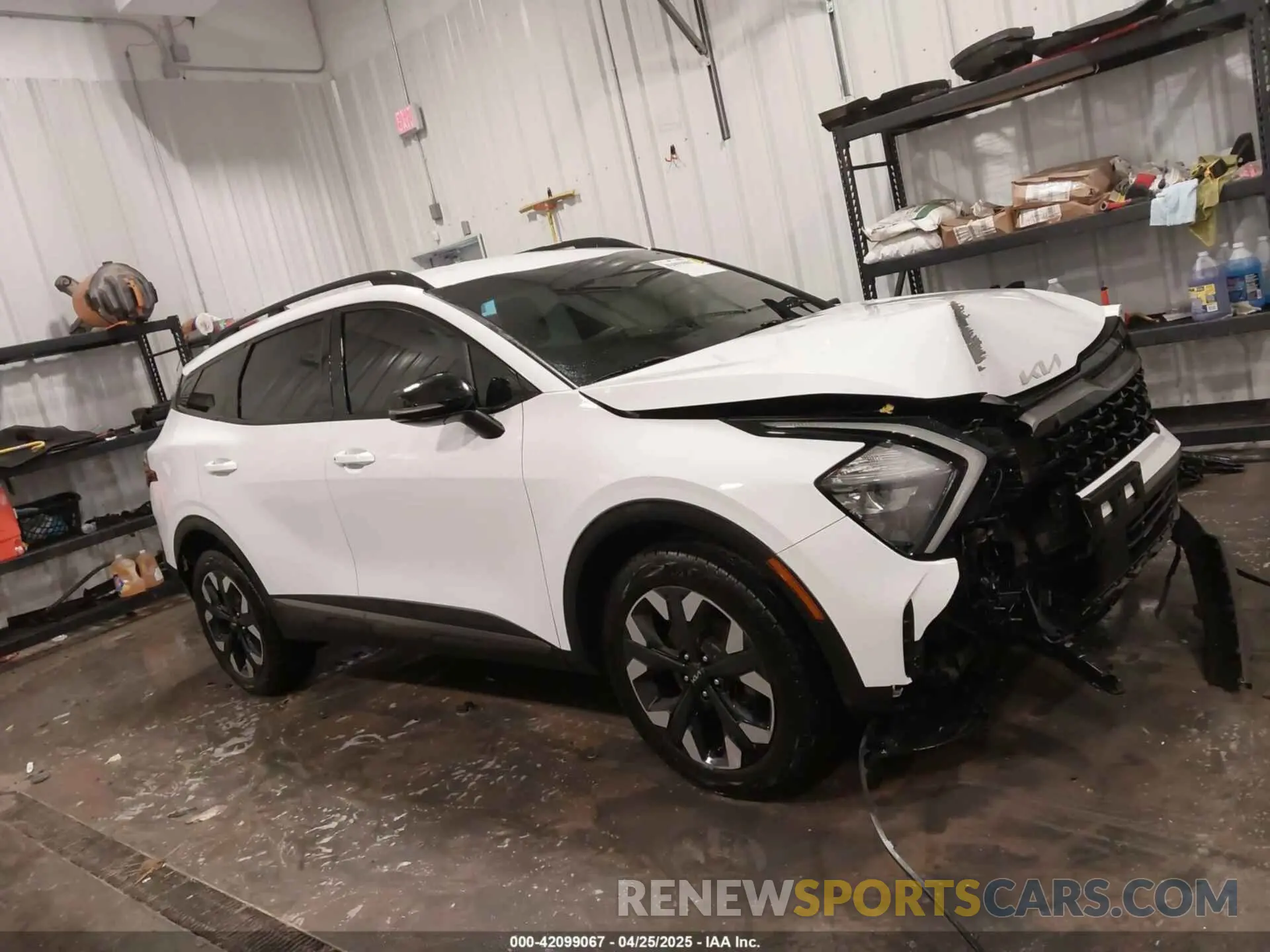 14 fotografías del automóvil dañado 5XYK6CAF3PG002986 KIA SPORTAGE 2023