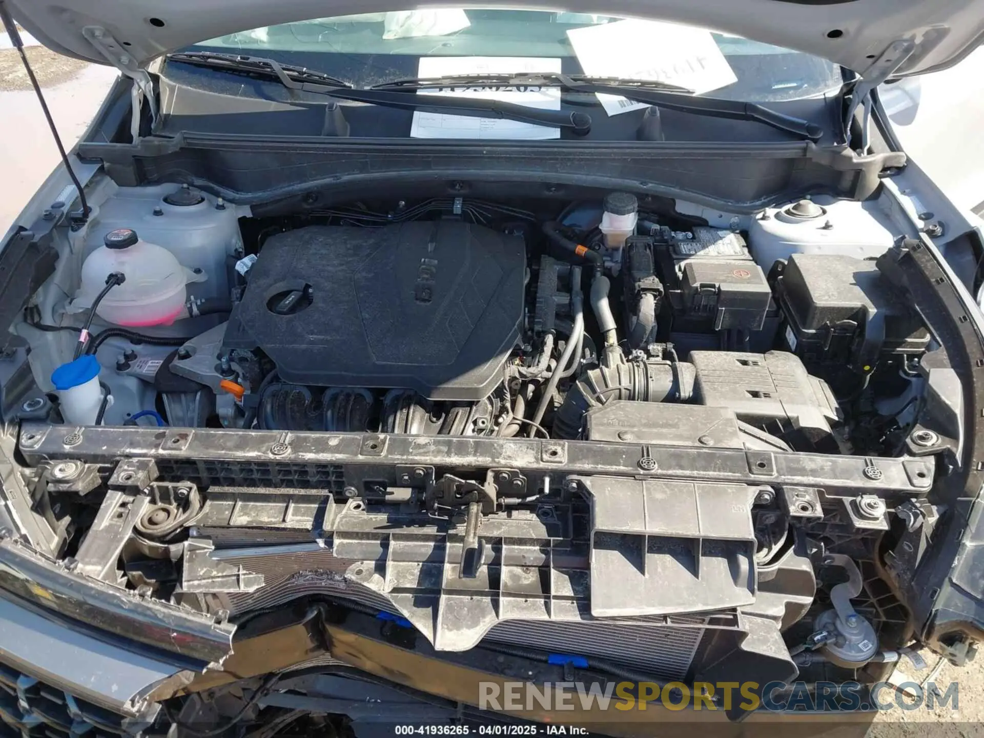 10 fotografías del automóvil dañado 5XYK6CAF3PG010439 KIA SPORTAGE 2023