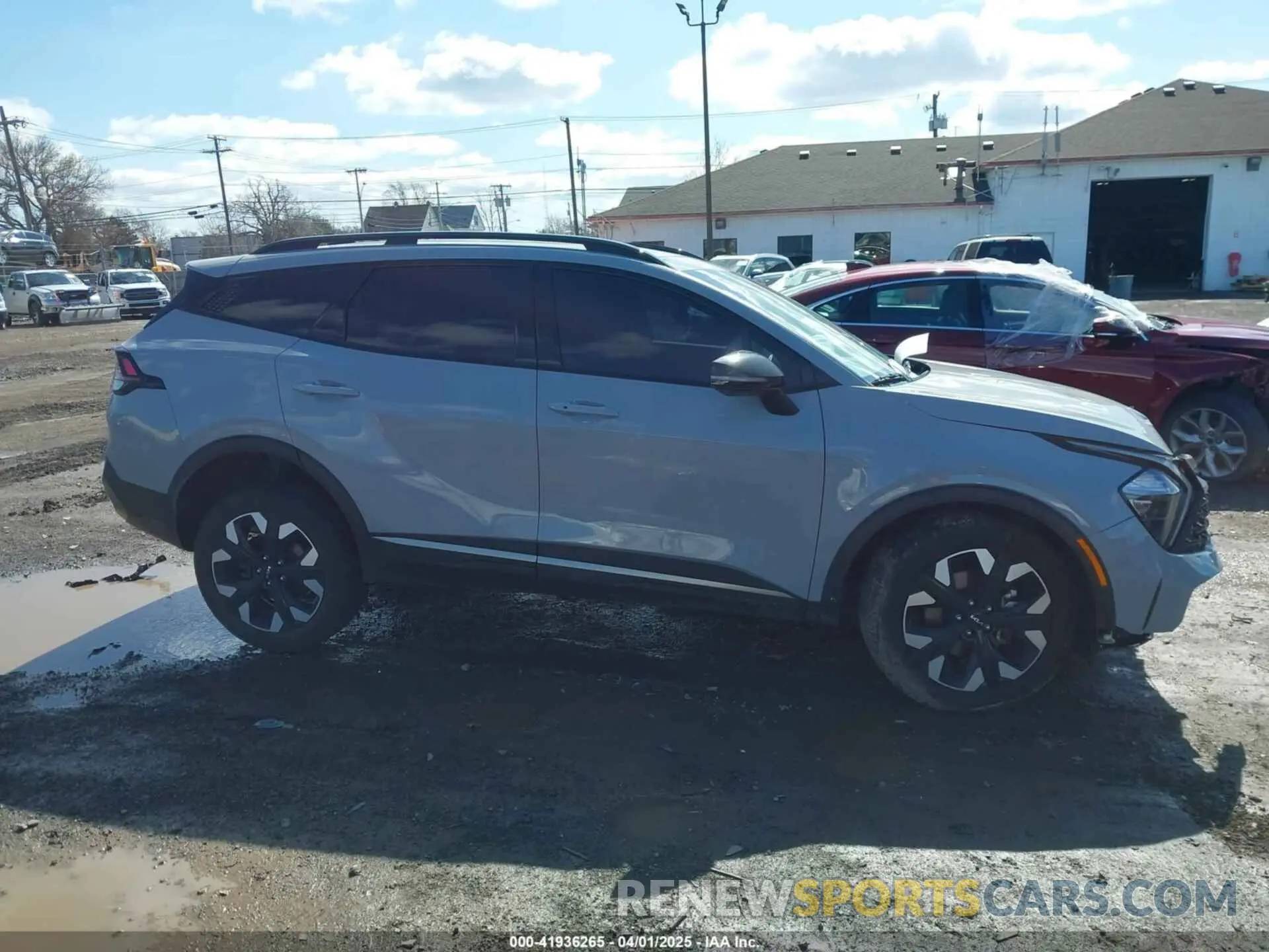 13 fotografías del automóvil dañado 5XYK6CAF3PG010439 KIA SPORTAGE 2023