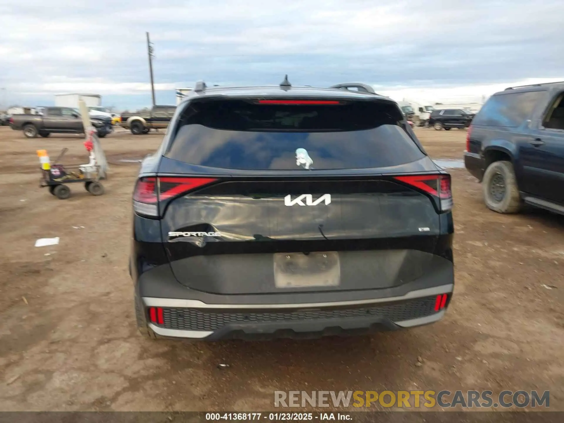 17 fotografías del automóvil dañado 5XYK6CAF3PG045417 KIA SPORTAGE 2023