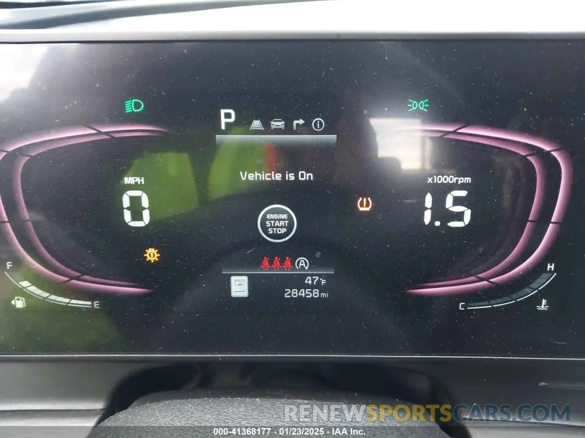 7 fotografías del automóvil dañado 5XYK6CAF3PG045417 KIA SPORTAGE 2023