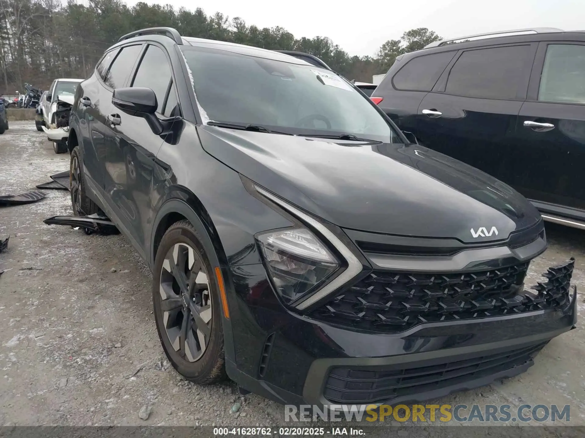 1 fotografías del automóvil dañado 5XYK6CAF3PG081835 KIA SPORTAGE 2023