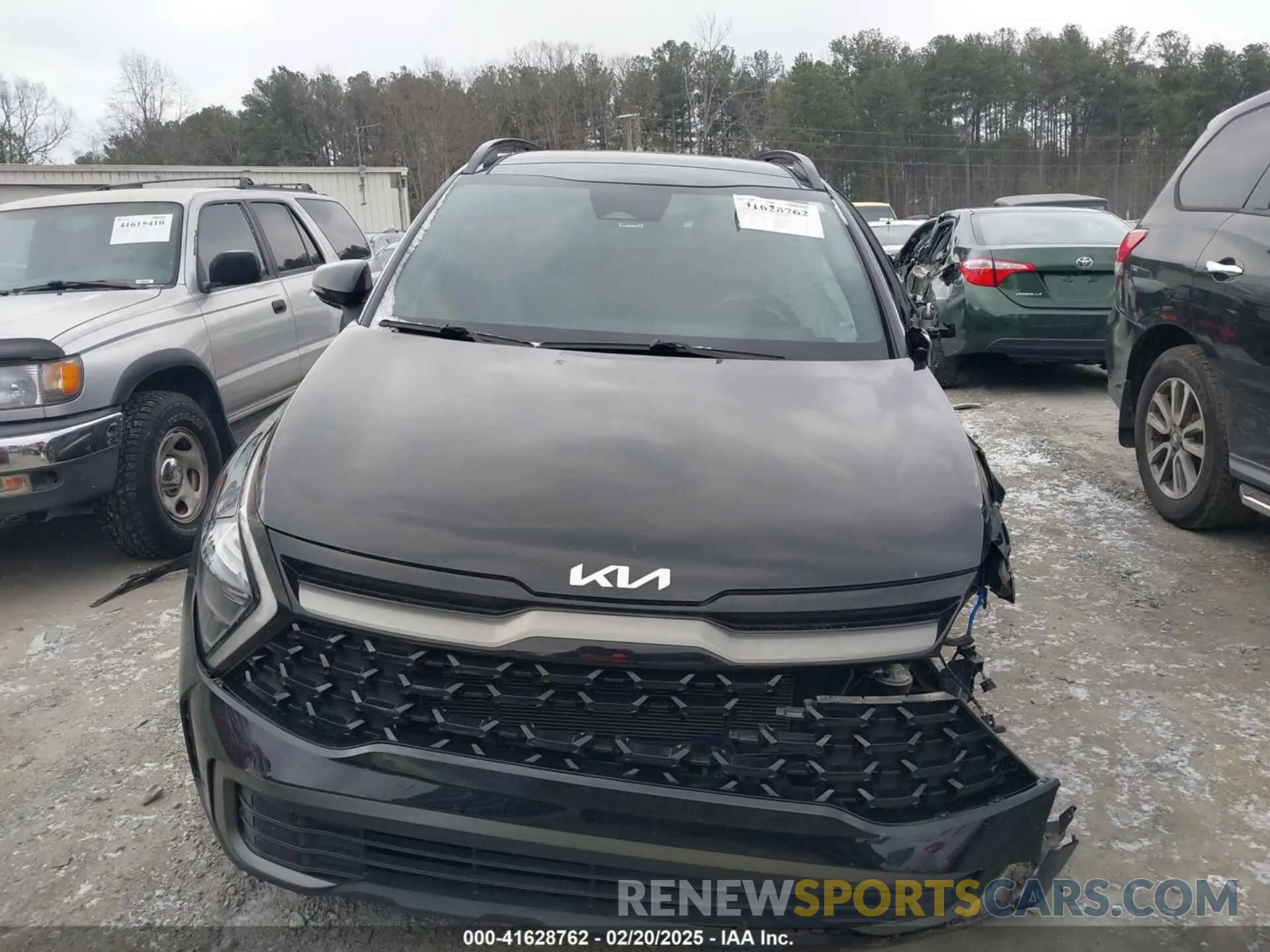 12 fotografías del automóvil dañado 5XYK6CAF3PG081835 KIA SPORTAGE 2023