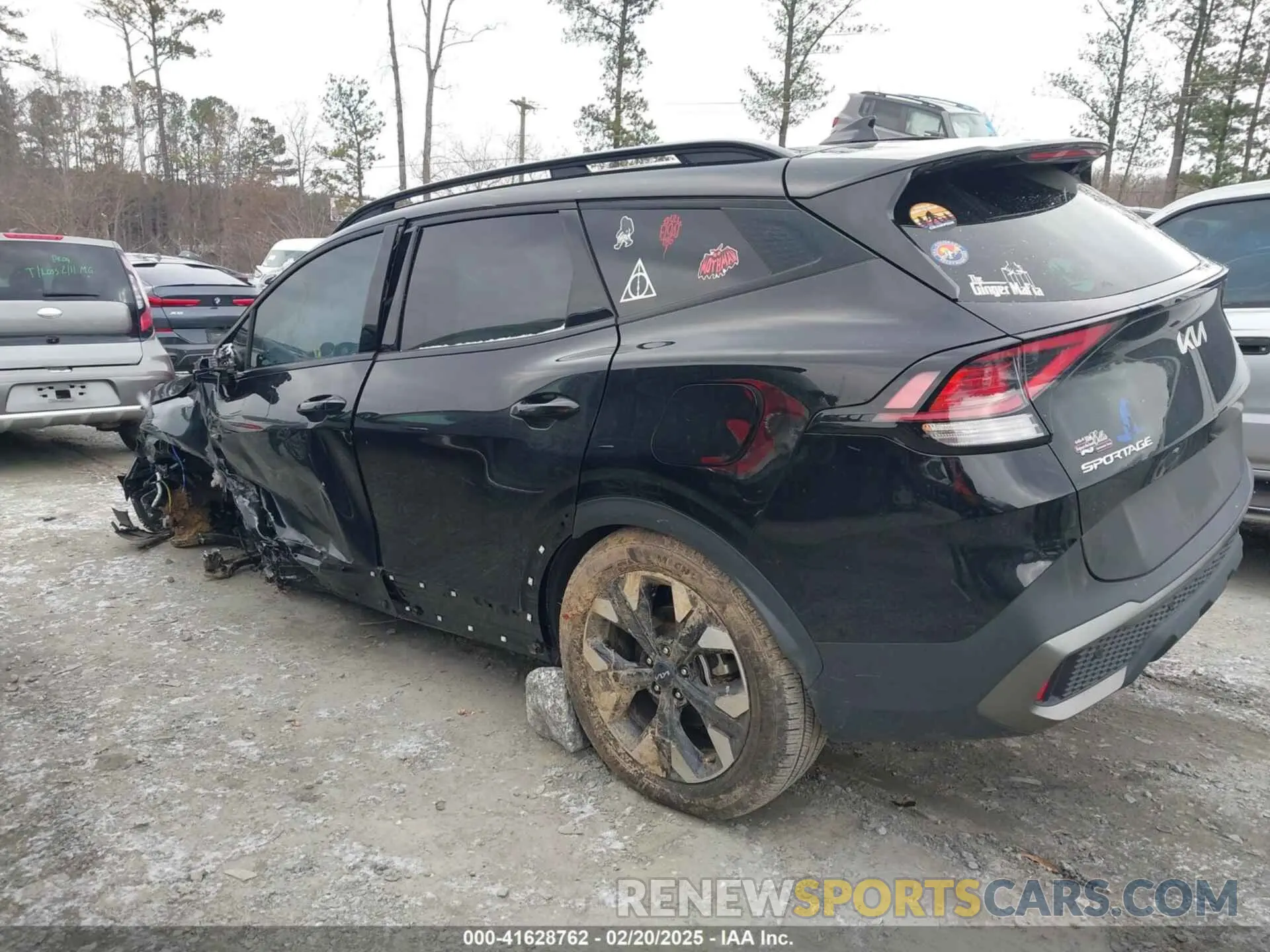 14 fotografías del automóvil dañado 5XYK6CAF3PG081835 KIA SPORTAGE 2023
