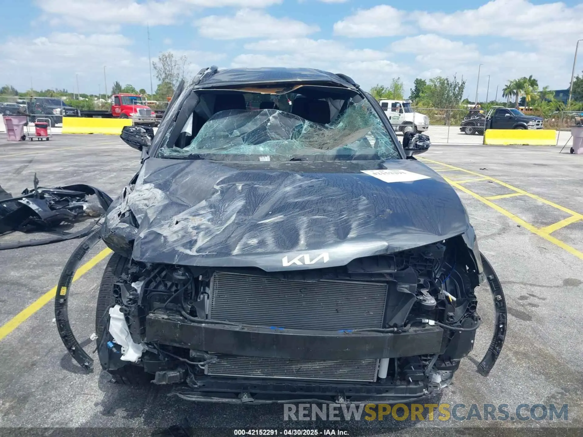 6 fotografías del automóvil dañado 5XYK6CAF3PG093614 KIA SPORTAGE 2023