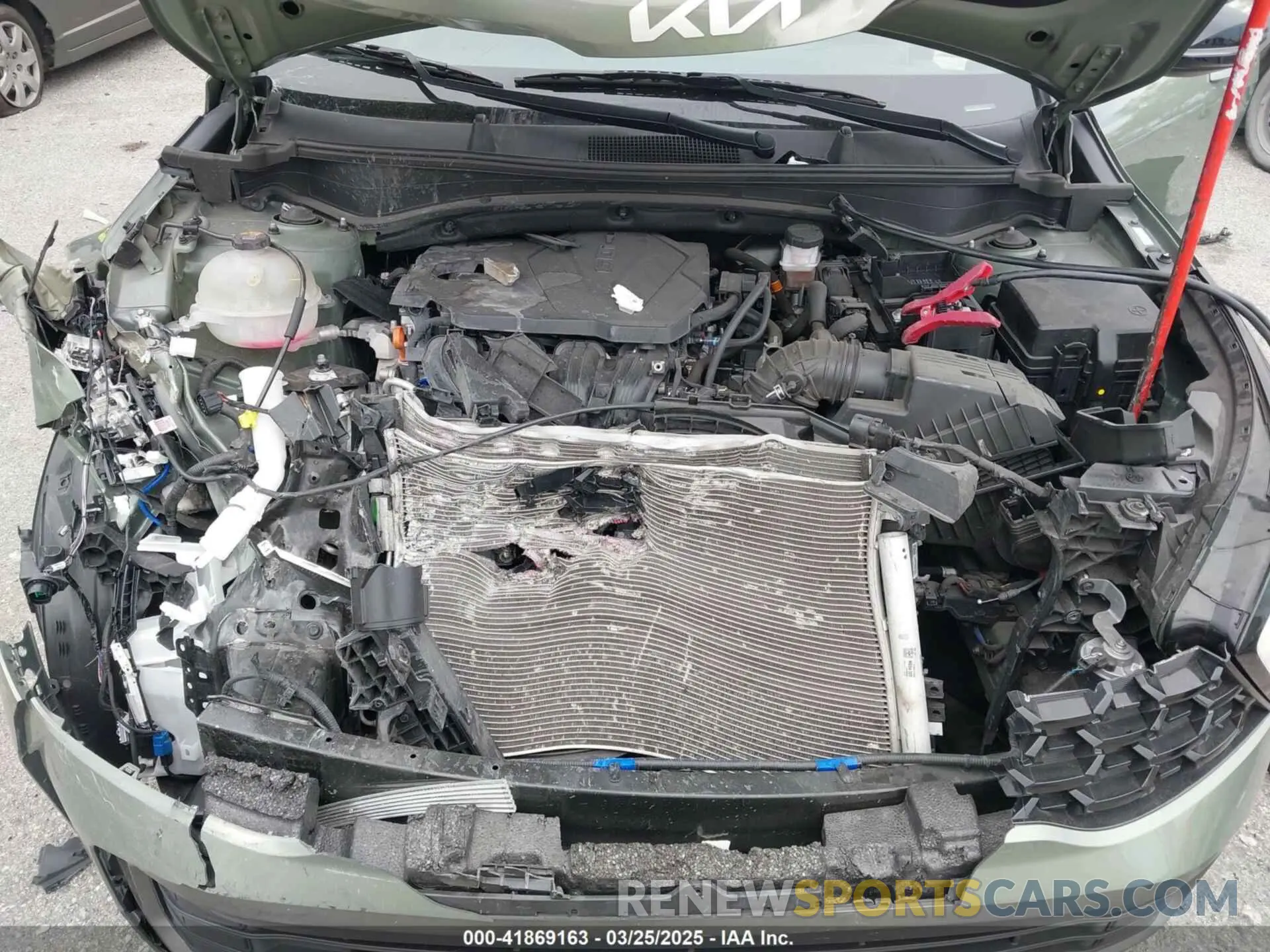 10 fotografías del automóvil dañado 5XYK6CAF4PG071394 KIA SPORTAGE 2023