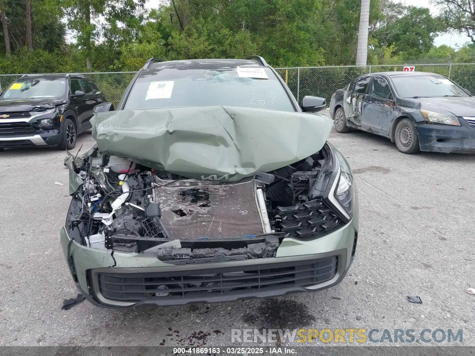 12 fotografías del automóvil dañado 5XYK6CAF4PG071394 KIA SPORTAGE 2023